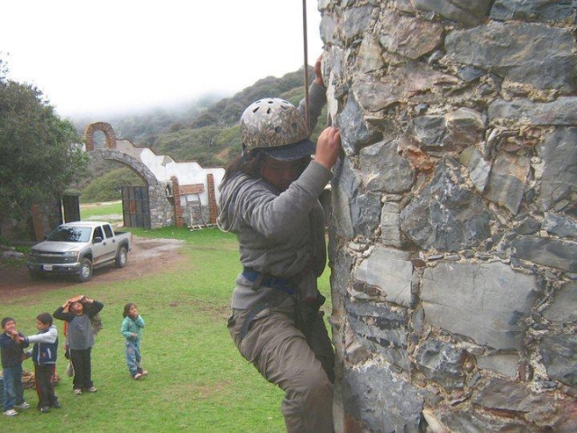 Escalada en muro